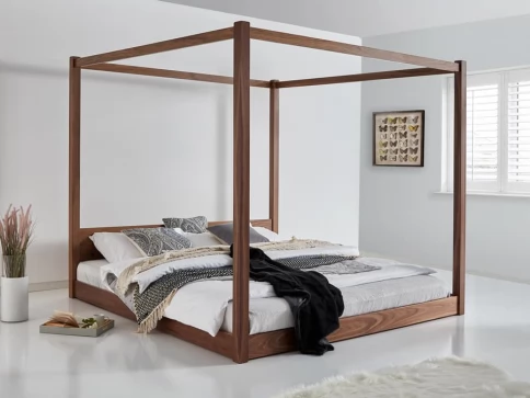 Low Four Poster Bed Four Poster Beds Wooden Bed